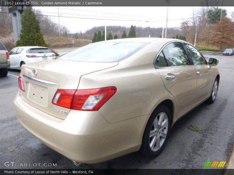 Golden Almond Metallic / Cashmere 2007 Lexus ES 350