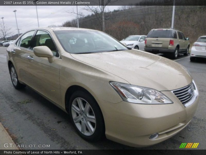 Golden Almond Metallic / Cashmere 2007 Lexus ES 350