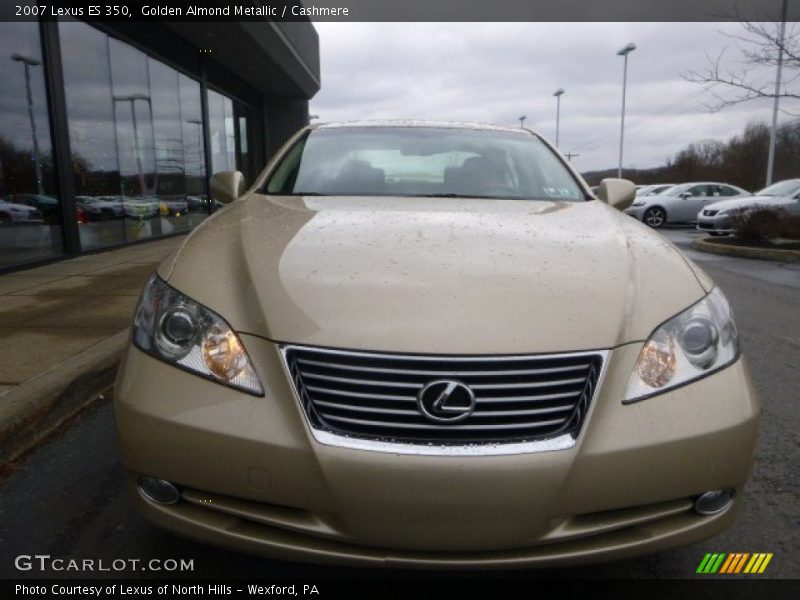Golden Almond Metallic / Cashmere 2007 Lexus ES 350