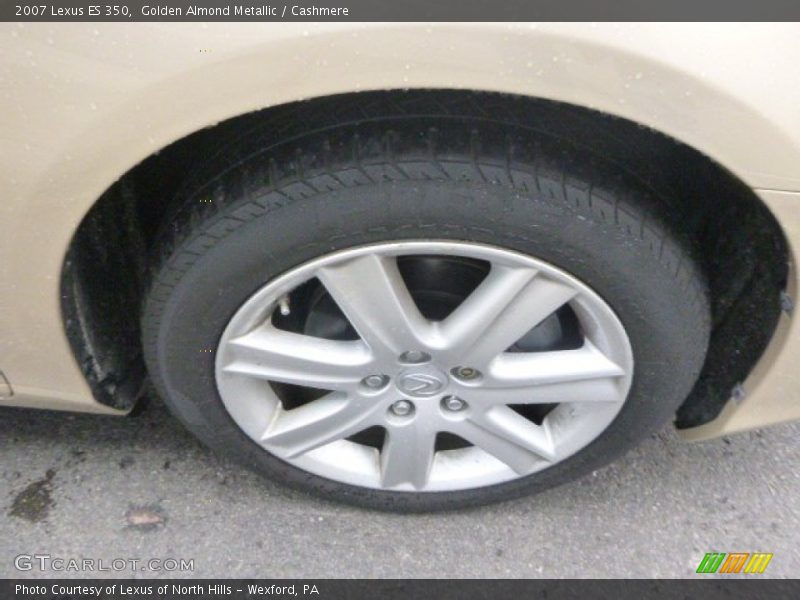 Golden Almond Metallic / Cashmere 2007 Lexus ES 350