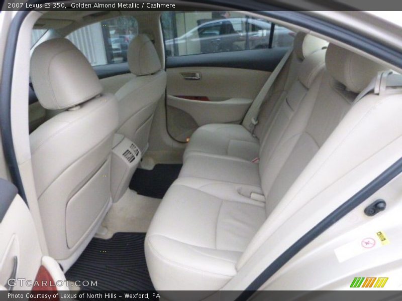 Golden Almond Metallic / Cashmere 2007 Lexus ES 350