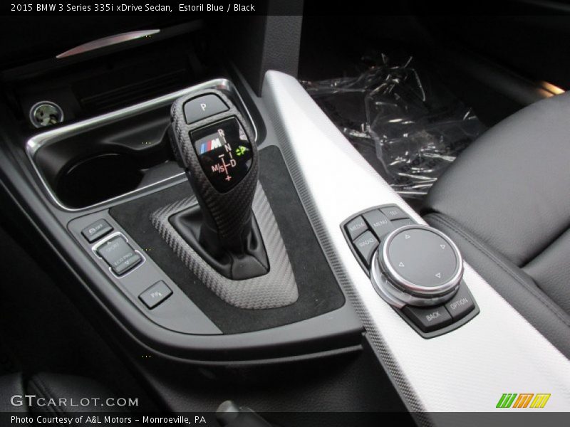 Estoril Blue / Black 2015 BMW 3 Series 335i xDrive Sedan