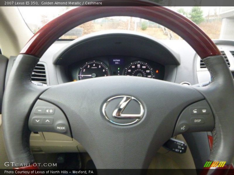 Golden Almond Metallic / Cashmere 2007 Lexus ES 350