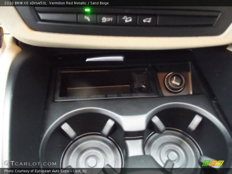 Vermilion Red Metallic / Sand Beige 2010 BMW X6 xDrive50i
