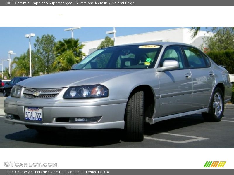 Silverstone Metallic / Neutral Beige 2005 Chevrolet Impala SS Supercharged