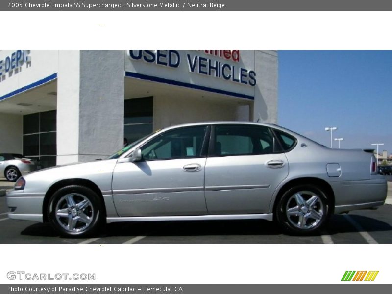 Silverstone Metallic / Neutral Beige 2005 Chevrolet Impala SS Supercharged
