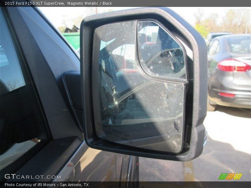 Magnetic Metallic / Black 2015 Ford F150 XLT SuperCrew