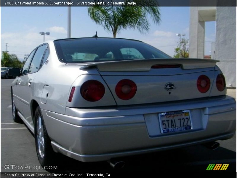 Silverstone Metallic / Neutral Beige 2005 Chevrolet Impala SS Supercharged