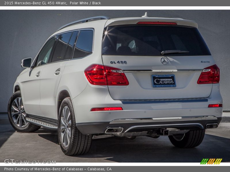 Polar White / Black 2015 Mercedes-Benz GL 450 4Matic