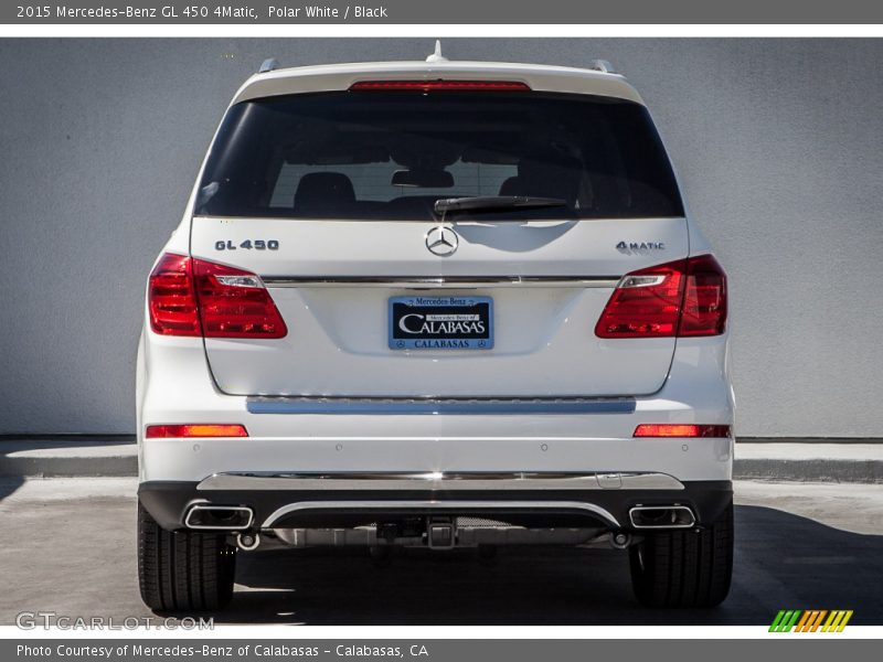 Polar White / Black 2015 Mercedes-Benz GL 450 4Matic