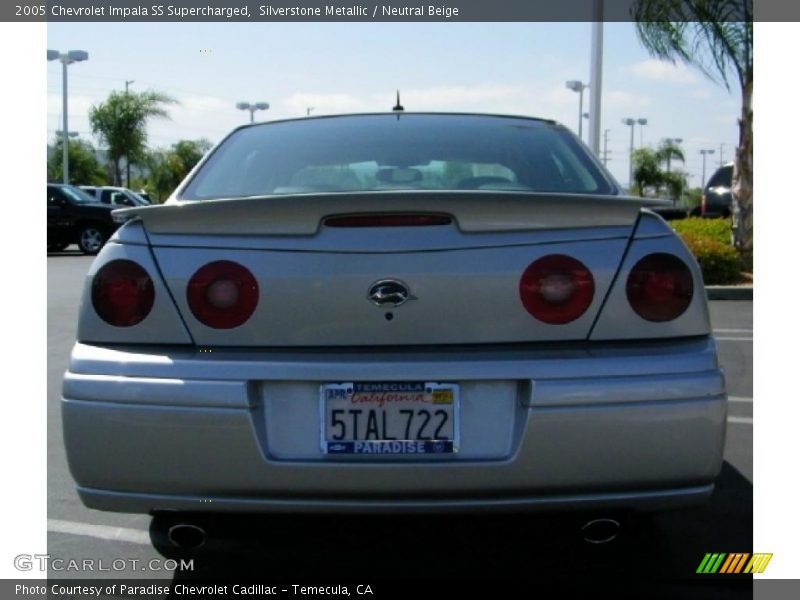 Silverstone Metallic / Neutral Beige 2005 Chevrolet Impala SS Supercharged