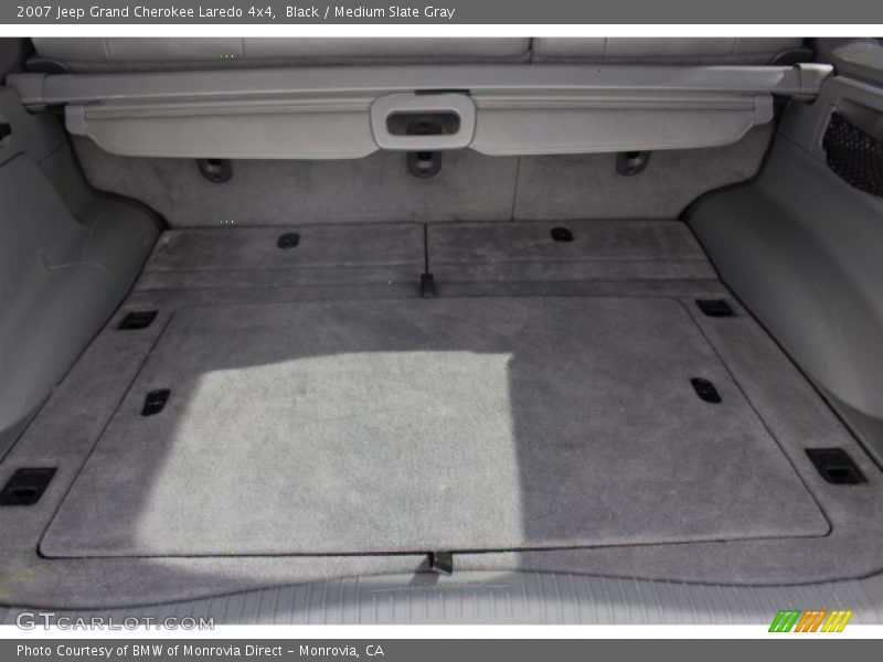 Black / Medium Slate Gray 2007 Jeep Grand Cherokee Laredo 4x4