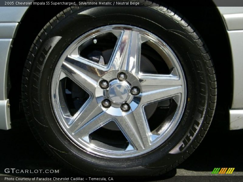 Silverstone Metallic / Neutral Beige 2005 Chevrolet Impala SS Supercharged