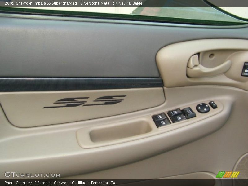 Silverstone Metallic / Neutral Beige 2005 Chevrolet Impala SS Supercharged