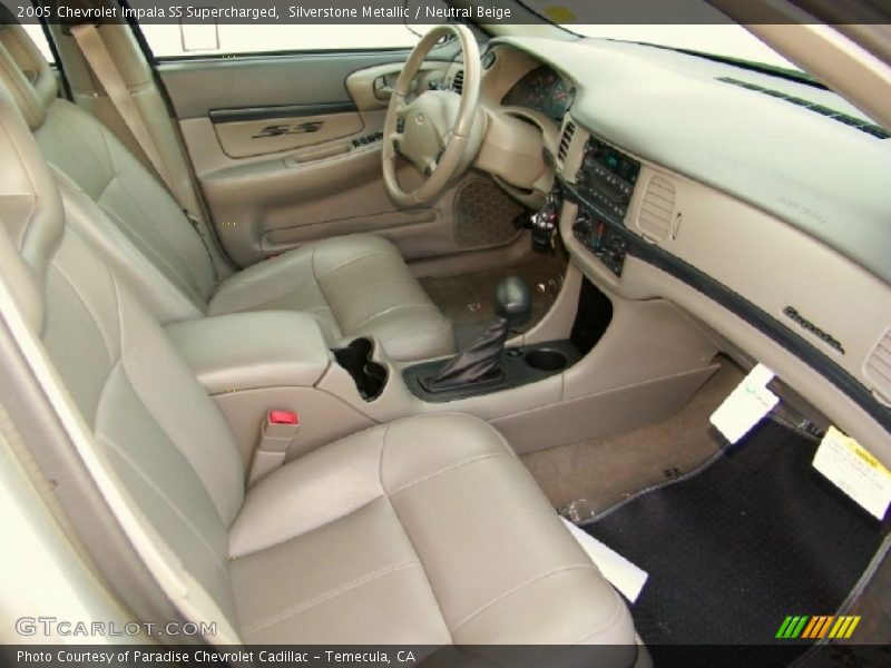 Silverstone Metallic / Neutral Beige 2005 Chevrolet Impala SS Supercharged