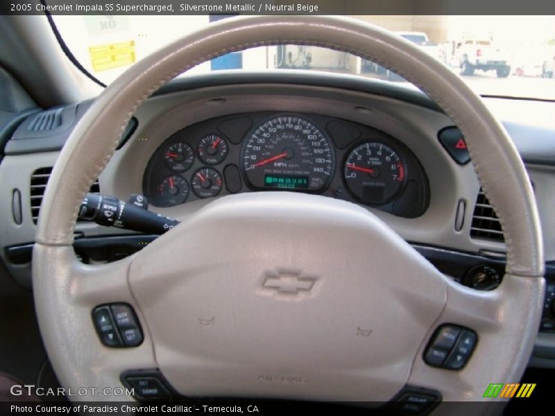 Silverstone Metallic / Neutral Beige 2005 Chevrolet Impala SS Supercharged
