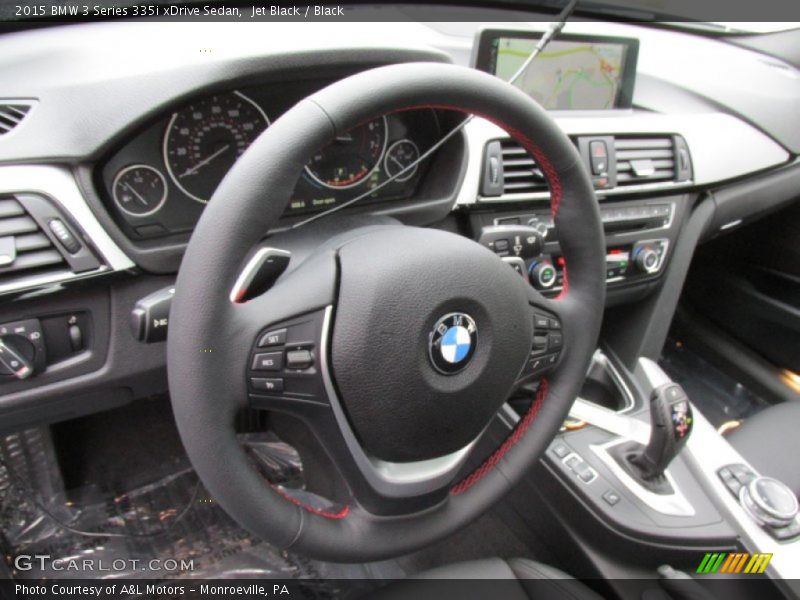 Jet Black / Black 2015 BMW 3 Series 335i xDrive Sedan