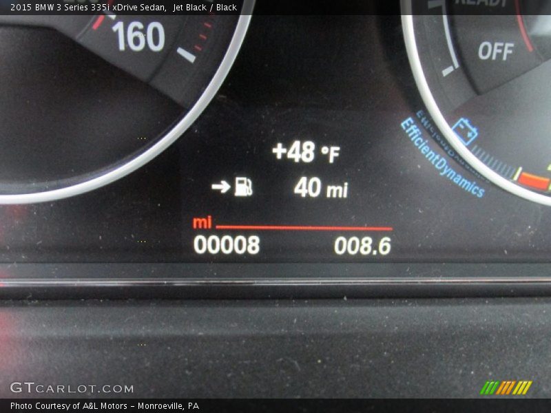 Jet Black / Black 2015 BMW 3 Series 335i xDrive Sedan