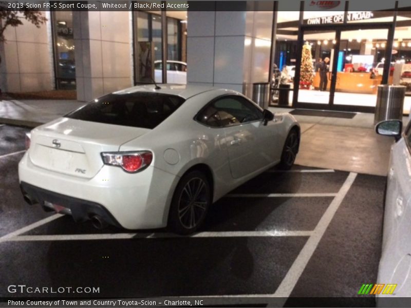 Whiteout / Black/Red Accents 2013 Scion FR-S Sport Coupe