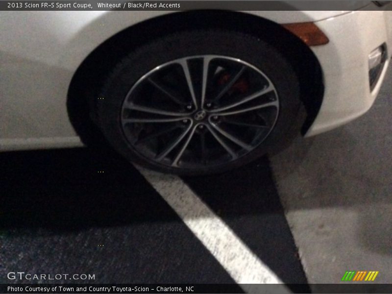 Whiteout / Black/Red Accents 2013 Scion FR-S Sport Coupe
