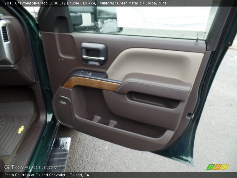 Door Panel of 2015 Silverado 1500 LTZ Double Cab 4x4