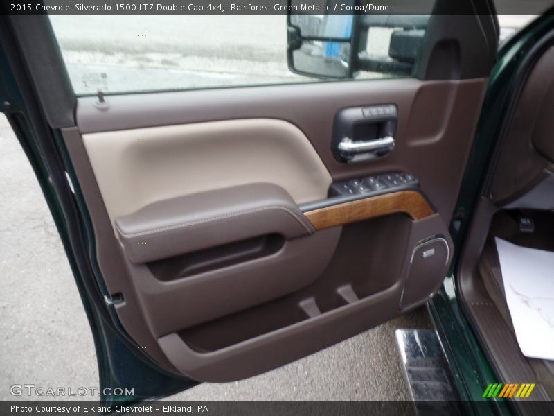 Door Panel of 2015 Silverado 1500 LTZ Double Cab 4x4