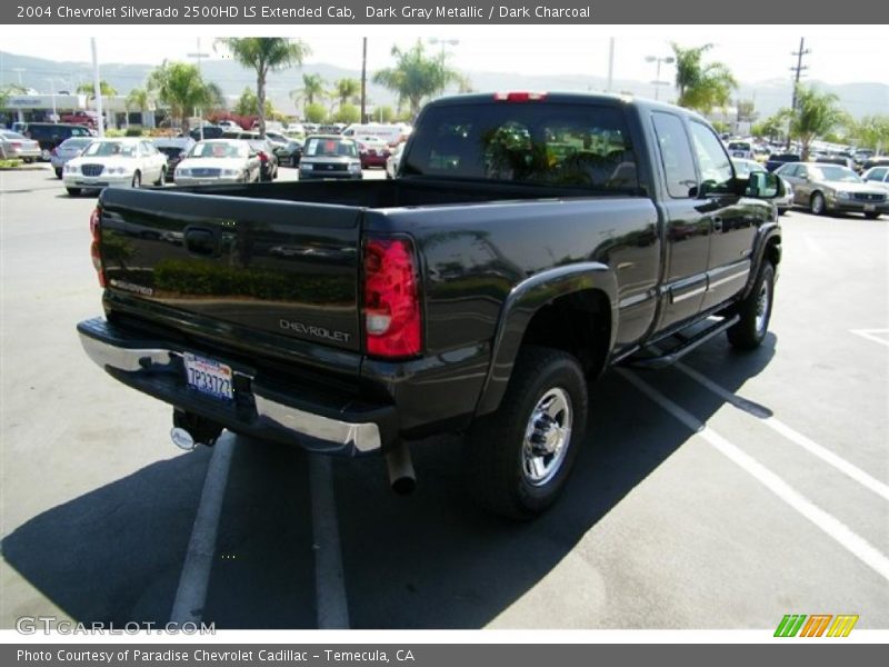Dark Gray Metallic / Dark Charcoal 2004 Chevrolet Silverado 2500HD LS Extended Cab
