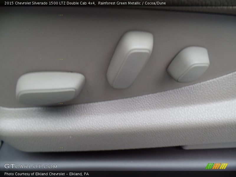 Controls of 2015 Silverado 1500 LTZ Double Cab 4x4