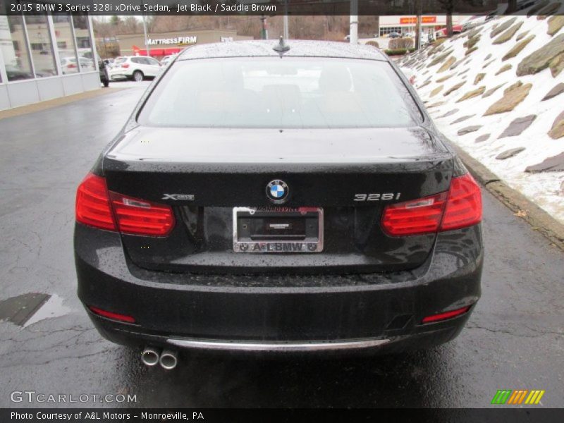Jet Black / Saddle Brown 2015 BMW 3 Series 328i xDrive Sedan