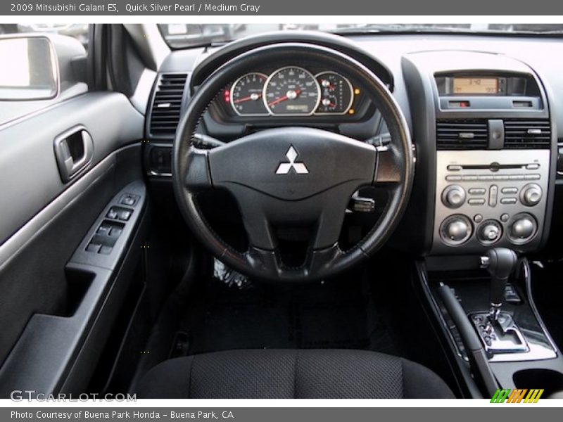 Quick Silver Pearl / Medium Gray 2009 Mitsubishi Galant ES