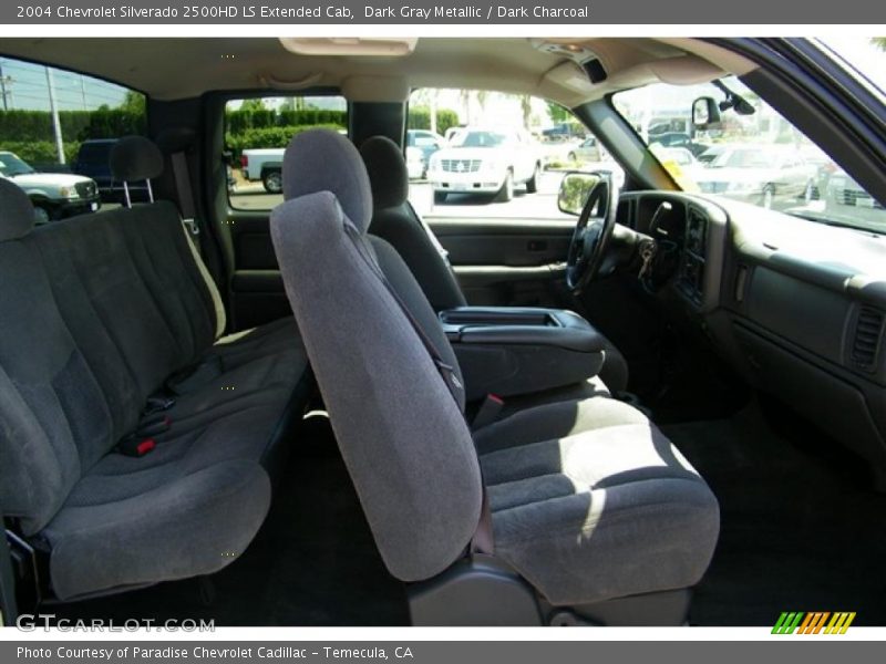 Dark Gray Metallic / Dark Charcoal 2004 Chevrolet Silverado 2500HD LS Extended Cab