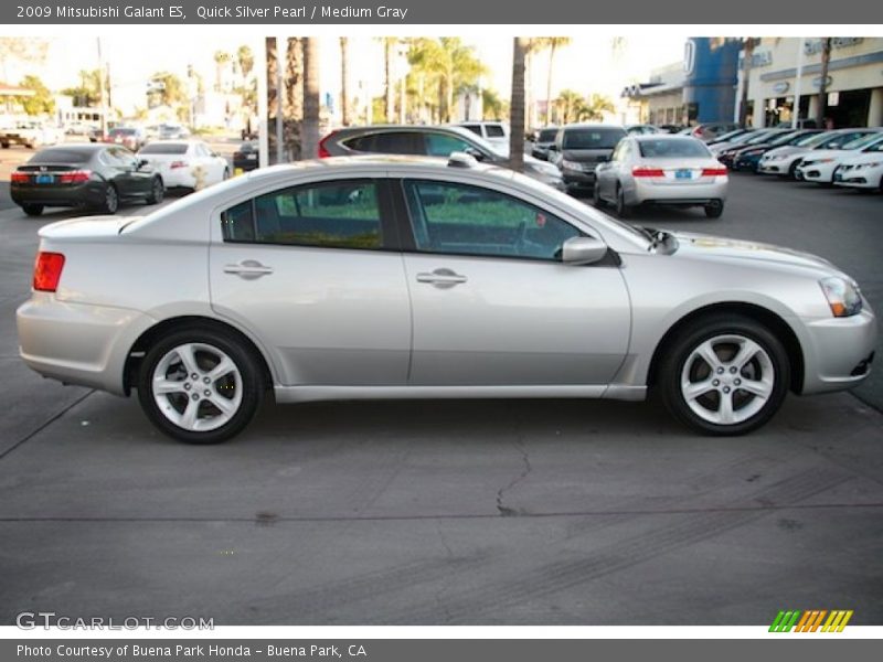 Quick Silver Pearl / Medium Gray 2009 Mitsubishi Galant ES