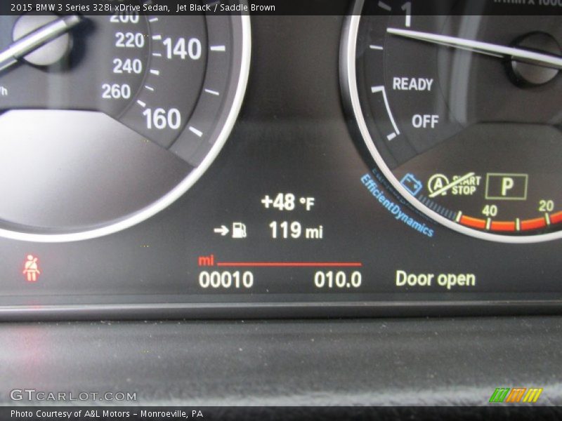 Jet Black / Saddle Brown 2015 BMW 3 Series 328i xDrive Sedan