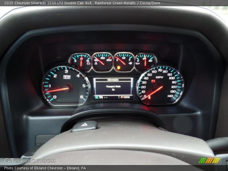  2015 Silverado 1500 LTZ Double Cab 4x4 LTZ Double Cab 4x4 Gauges