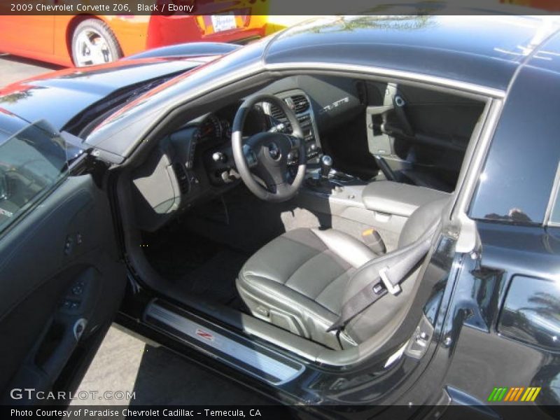 Black / Ebony 2009 Chevrolet Corvette Z06