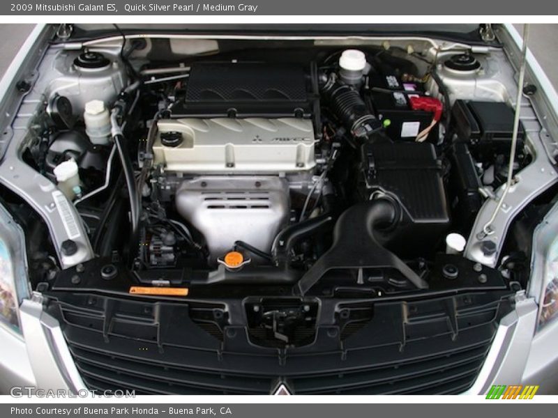 Quick Silver Pearl / Medium Gray 2009 Mitsubishi Galant ES
