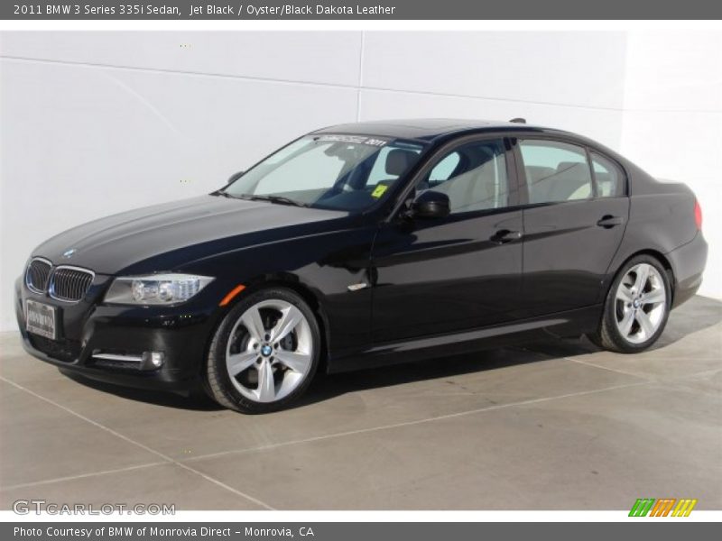 Jet Black / Oyster/Black Dakota Leather 2011 BMW 3 Series 335i Sedan