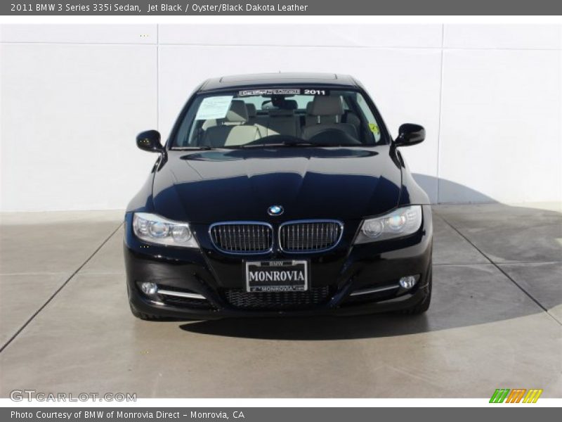 Jet Black / Oyster/Black Dakota Leather 2011 BMW 3 Series 335i Sedan