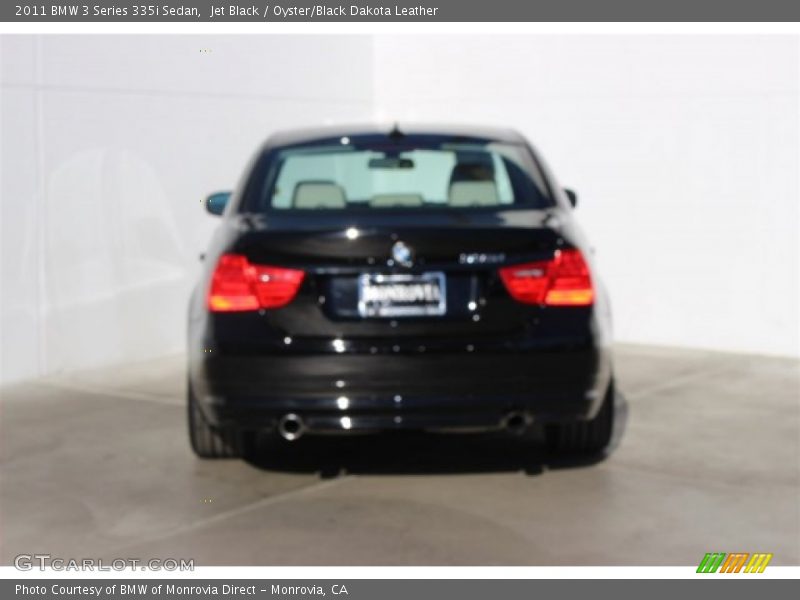 Jet Black / Oyster/Black Dakota Leather 2011 BMW 3 Series 335i Sedan