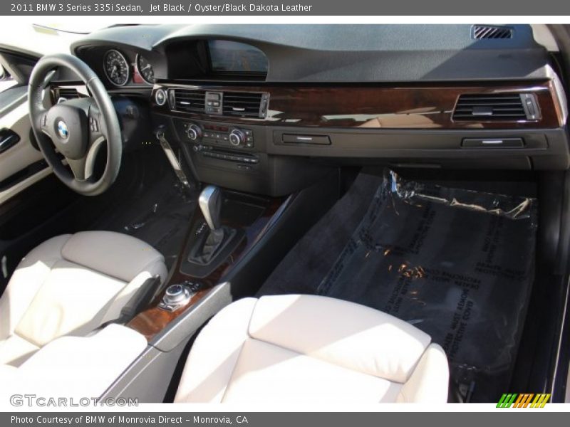 Jet Black / Oyster/Black Dakota Leather 2011 BMW 3 Series 335i Sedan