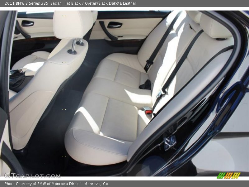 Jet Black / Oyster/Black Dakota Leather 2011 BMW 3 Series 335i Sedan