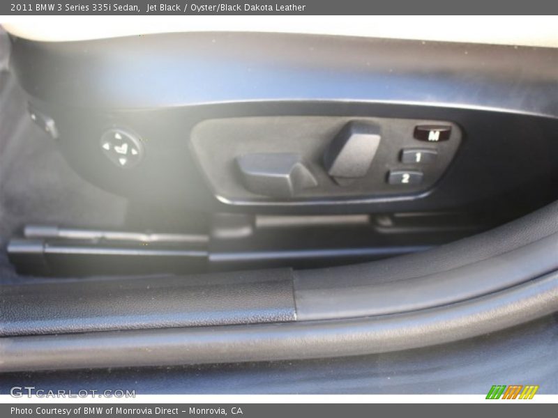 Jet Black / Oyster/Black Dakota Leather 2011 BMW 3 Series 335i Sedan