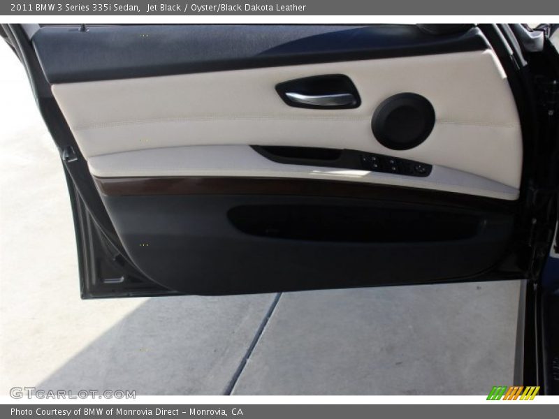 Jet Black / Oyster/Black Dakota Leather 2011 BMW 3 Series 335i Sedan