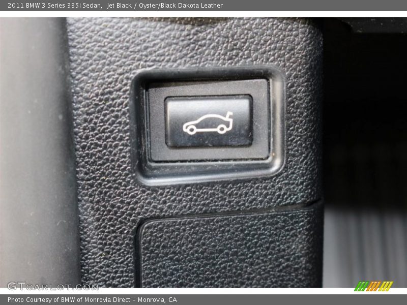 Jet Black / Oyster/Black Dakota Leather 2011 BMW 3 Series 335i Sedan
