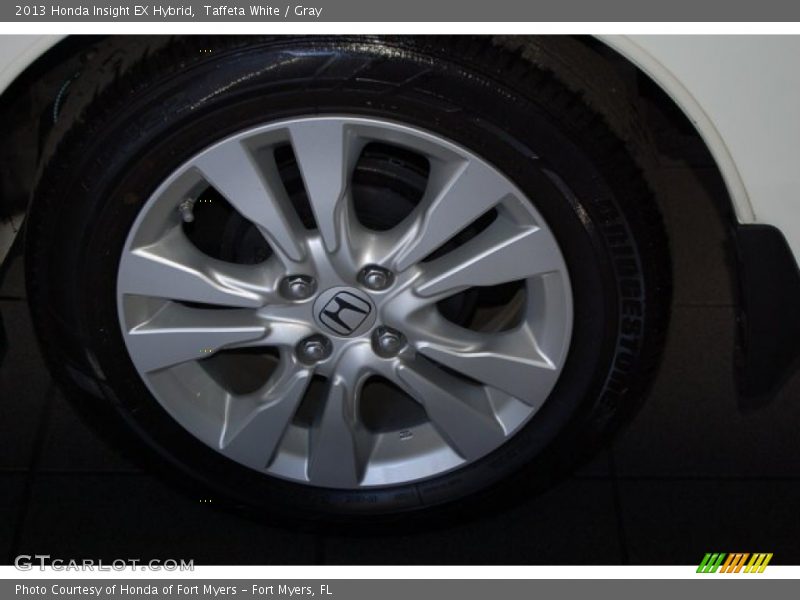 Taffeta White / Gray 2013 Honda Insight EX Hybrid