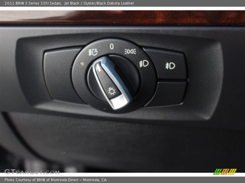 Jet Black / Oyster/Black Dakota Leather 2011 BMW 3 Series 335i Sedan