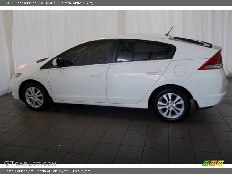 Taffeta White / Gray 2013 Honda Insight EX Hybrid