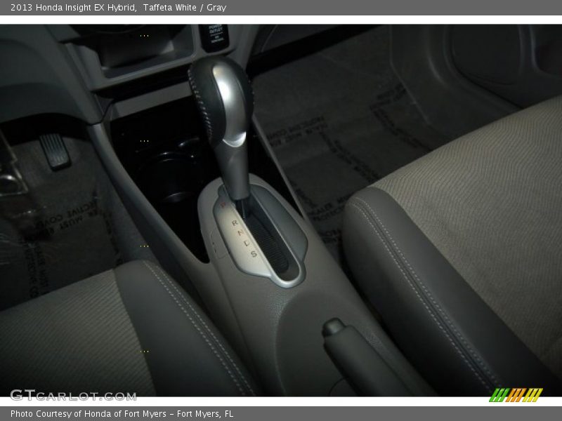 Taffeta White / Gray 2013 Honda Insight EX Hybrid