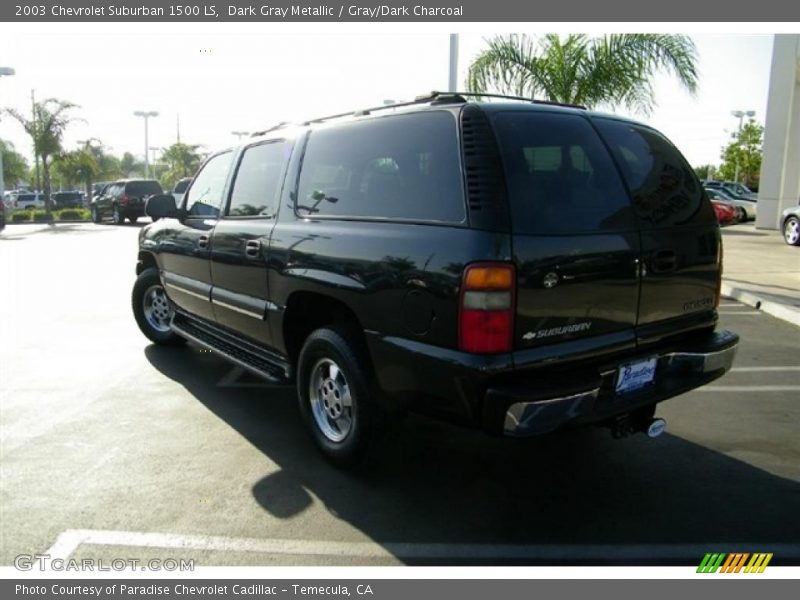 Dark Gray Metallic / Gray/Dark Charcoal 2003 Chevrolet Suburban 1500 LS