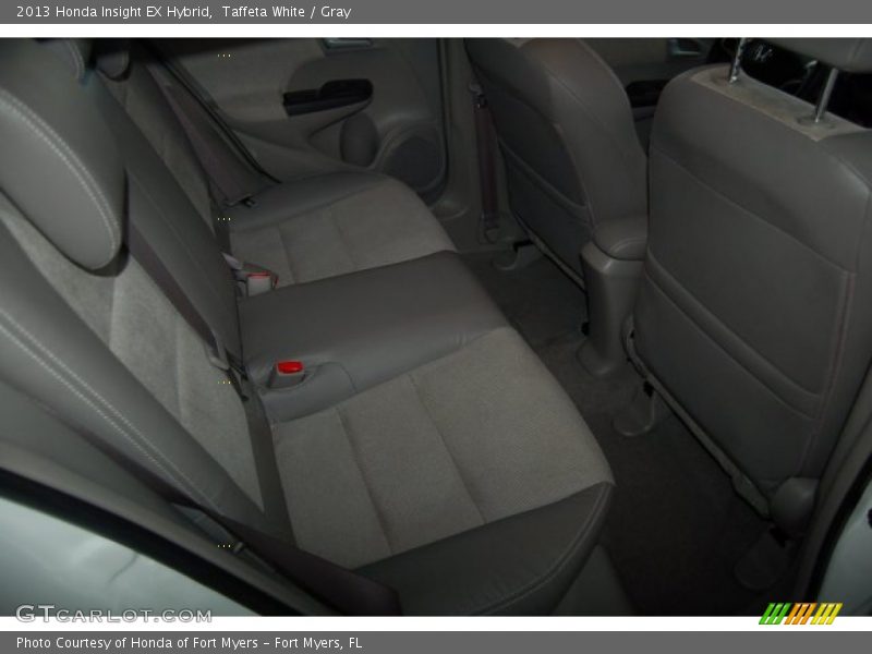 Taffeta White / Gray 2013 Honda Insight EX Hybrid